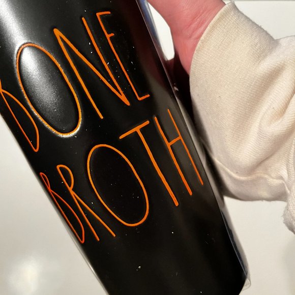 Bone Broth Rae Dunn Ceramic Travel Mug New In Box Holiday Gift - Picture 7 of 9